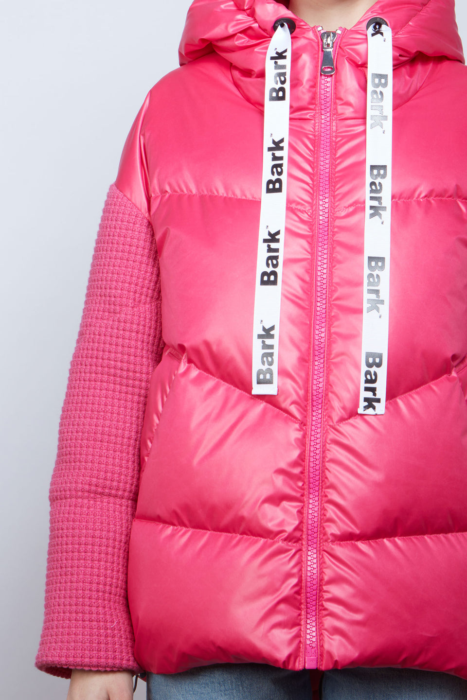Short Duffle Coat Fuxia