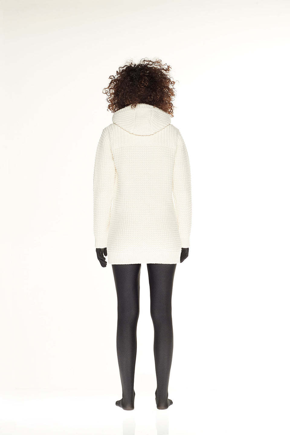 Medium Duffle Coat Off White