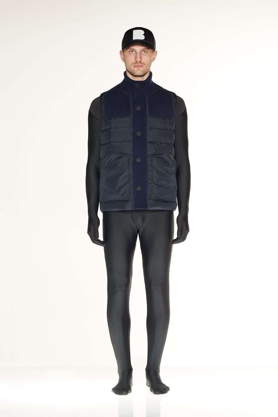 Down Vest Navy